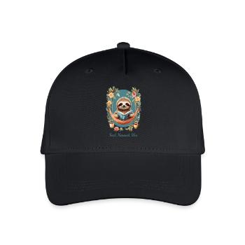 Livre, Hamac, Félicité - Casquette de baseball bio Enfant - noir - Devant