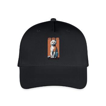 Amoureux des chats - Casquette de baseball bio Enfant - noir - Devant