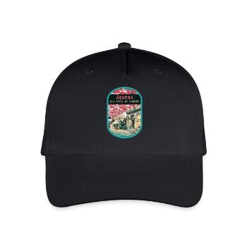 Luis de Camoes Artistic Street, Águeda - Organic Kids’ Baseball Cap - black - Front
