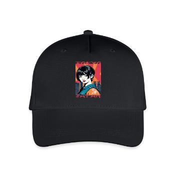 Tokyo Japan - Kinder Bio Basecap - Schwarz - Vorne