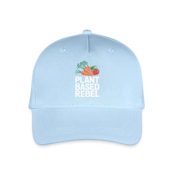 Vegetarian Vegan Veggie Vegetarian - Organic Kids’ Baseball Cap - light blue - Front
