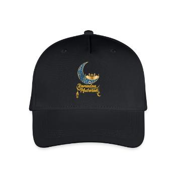 Ramadan Gift Eid Mubarak Islam Allah Muslim - Organic Kids’ Baseball Cap - black - Front