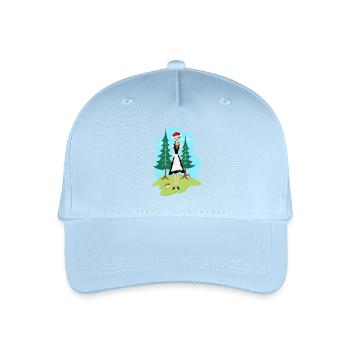 Schwarzwald Mädel Madle - Kinder Bio Basecap - Hellblau - Vorne