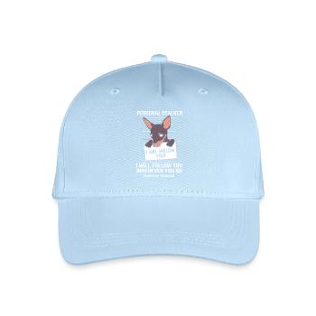 Miniature Pinscher - Organic Kids’ Baseball Cap - light blue - Front