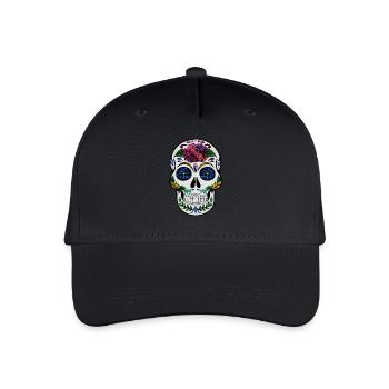 Crâne cosmique - Casquette de baseball bio Enfant - noir - Devant