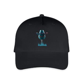 Les yeux de la jungle : la balle de golf de cow-boy - Casquette de baseball bio Enfant - noir - Devant