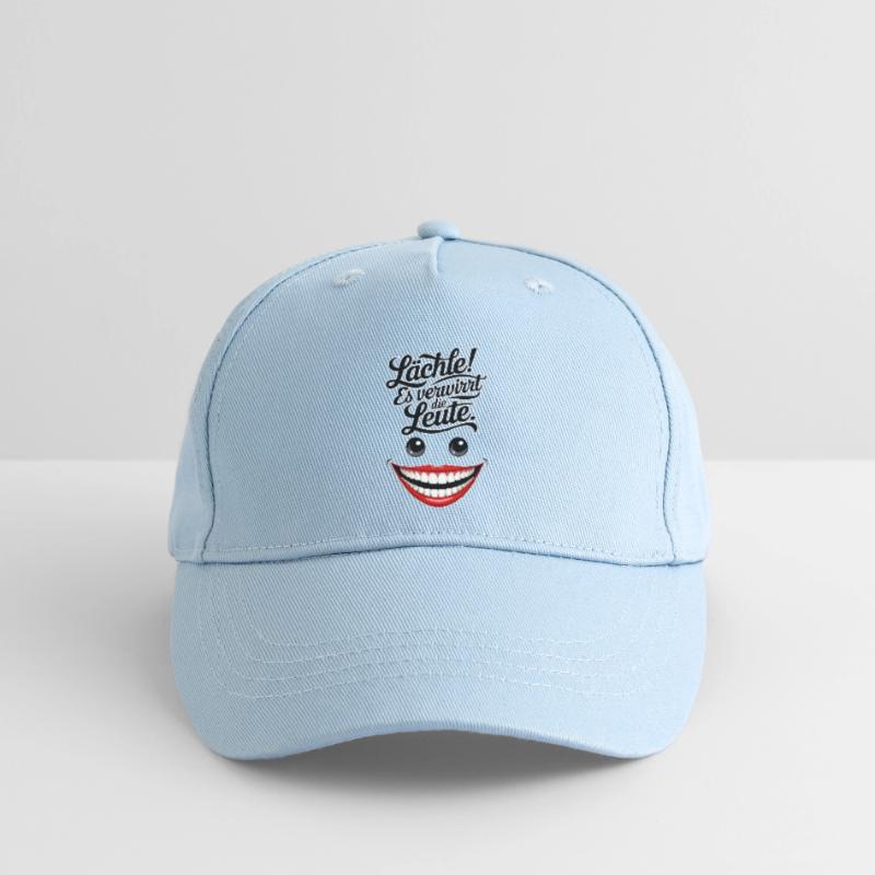 Immer lächeln Kinder Bio Basecap