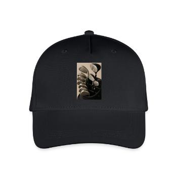 Sport - Golf, sac de golf avec clubs - Casquette de baseball bio Enfant - noir - Devant