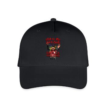 Die Hexen-Panne - es lebe das Böse, es lebe das Kapital - Kinder Bio Basecap - Schwarz - Vorne