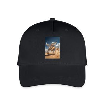 Chrome Bull Power Charge - Kinder Bio Basecap - Schwarz - Vorne