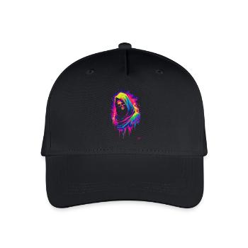 Neon Grim Reaper - Organic Kids’ Baseball Cap - black - Front
