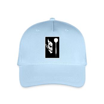 DARTS AND DEVIL - Kinder Bio Basecap - Hellblau - Vorne
