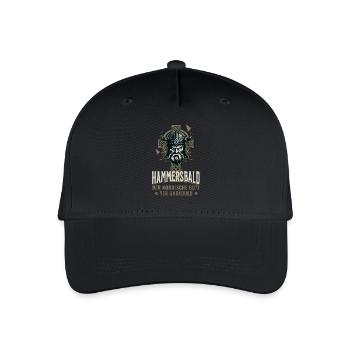 Hammersbald - Dieu viking drôle de l’impatience - Casquette de baseball bio Enfant - noir - Devant