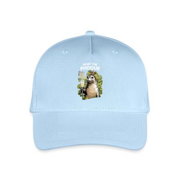 Cadeau Reims Humor Apéro Fête Cadeau - Kinder Bio Basecap - Hellblau - Vorne