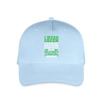 Bile duct cancer - Organic Kids’ Baseball Cap - light blue - Front