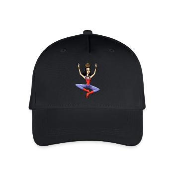 Princess Yogi - Organic Kids’ Baseball Cap - black - Front
