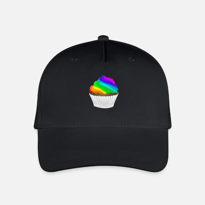 Cupcake - Kinder Bio Basecap - Schwarz