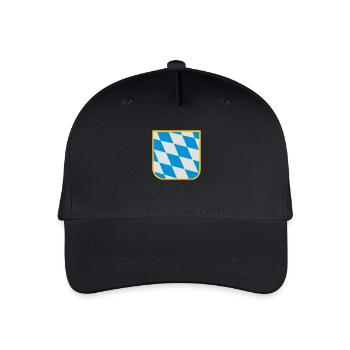 Bayern - Kinder Bio Basecap - Schwarz - Vorne