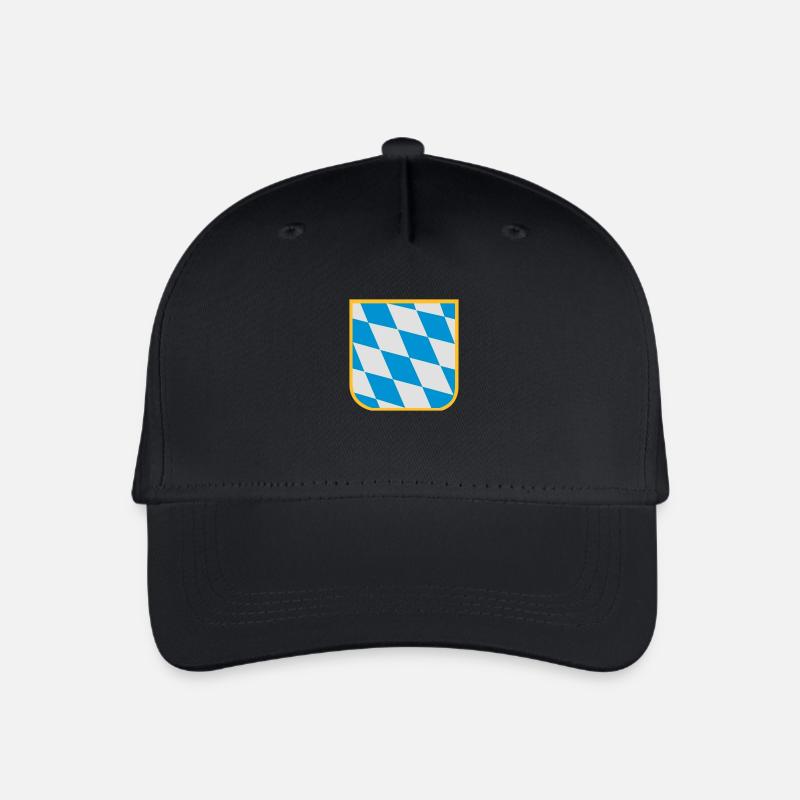 Bavaria - flag - Organic Kids’ Baseball Cap - black