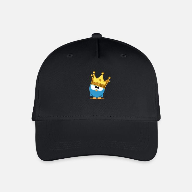 roi Birdie - Casquette de baseball bio Enfant - noir