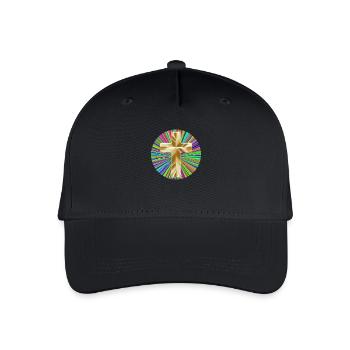 Christentum Collection - Kinder Bio Basecap - Schwarz - Vorne