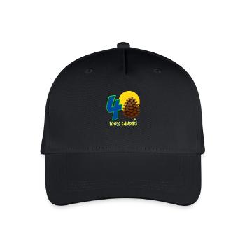 Landes - Landais - Kinder Bio Basecap - Schwarz - Vorne