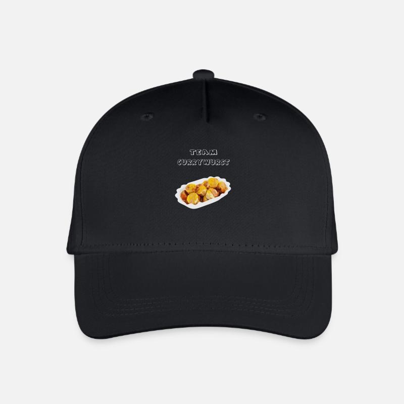 Team Currywurst - Kinder Bio Basecap - Schwarz