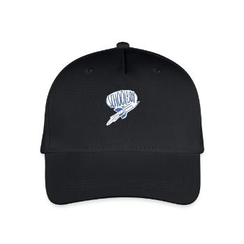 Schoolboy / School / Pencil / first day of school - Organic Kids’ Baseball Cap - black - Front