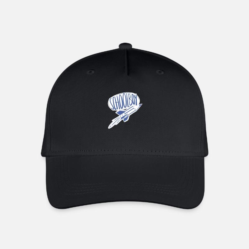 Schoolboy / School / Pencil / erster Schultag - Kinder Bio Basecap - Schwarz