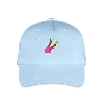 This shoes are not made for walking / High heels - Organic Kids’ Baseball Cap - light blue - Front
