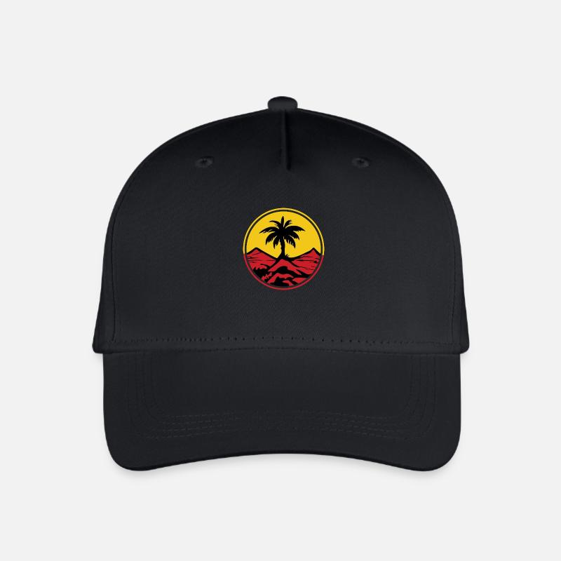 SOMMERDÜNEN - Kinder Bio Basecap - Schwarz