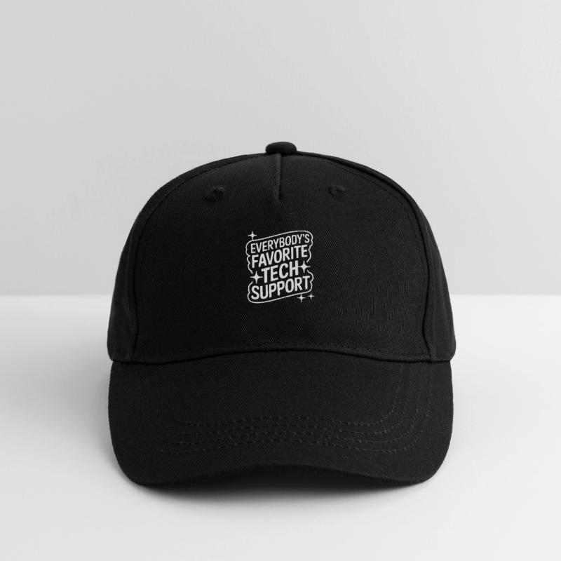 Technischer Support Computerfreak Nerd Kinder Bio Basecap