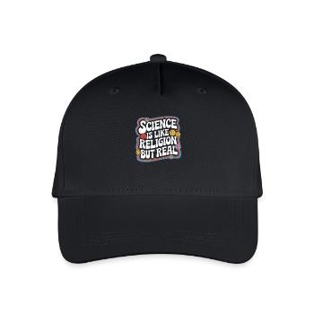 Athéisme, athée, anti-religion, agnostique - Casquette de baseball bio Enfant - noir - Devant