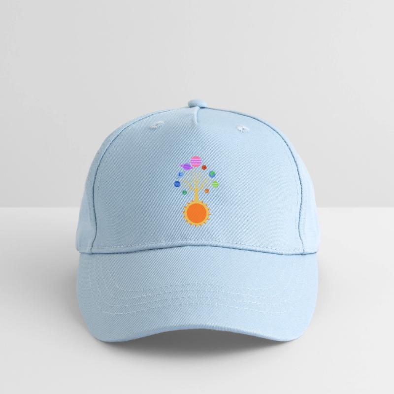 Solar System Tree Organic Kids’ Baseball Cap