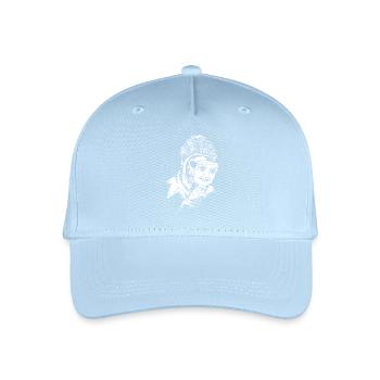 Lady in yellow - Organic Kids’ Baseball Cap - light blue - Front