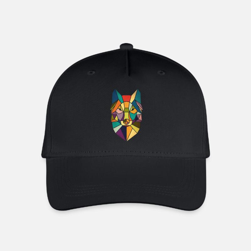 Fox - Organic Kids’ Baseball Cap - black