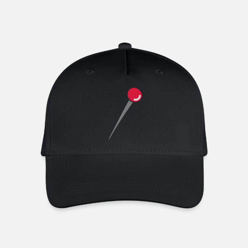 Stecknadel - Kinder Bio Basecap - Schwarz