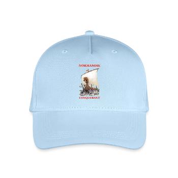 NORMANDIE CONQUERANT Kreation Louis RUNEMBERG © - Kinder Bio Basecap - Hellblau - Vorne
