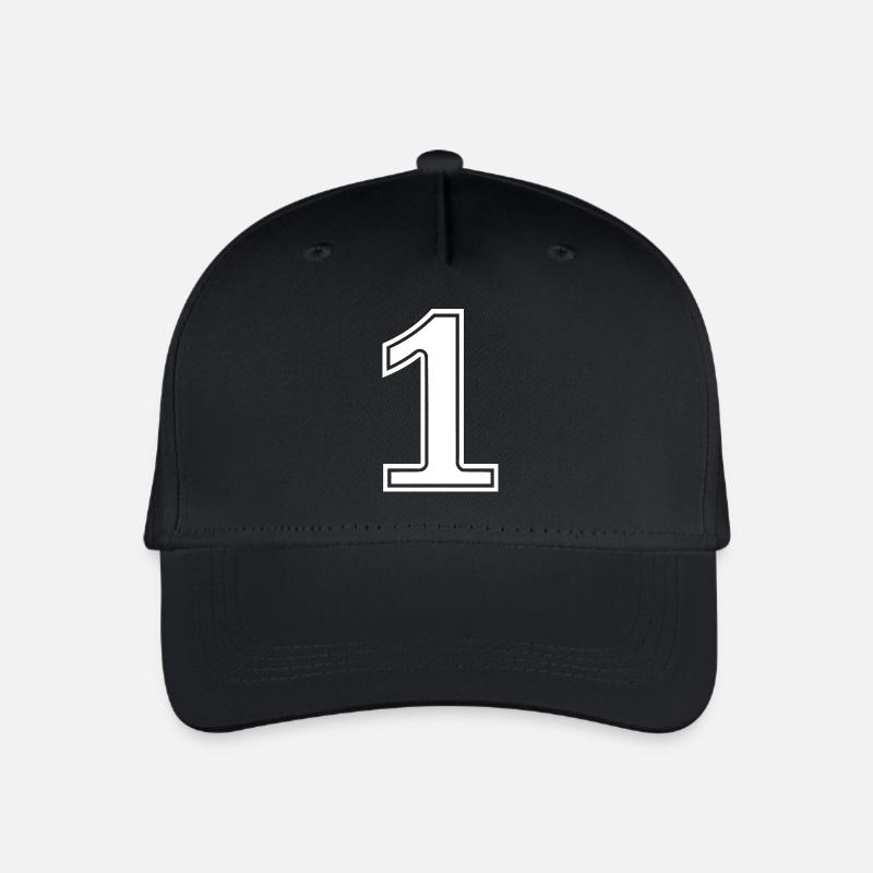 1 - Kinder Bio Basecap - Schwarz
