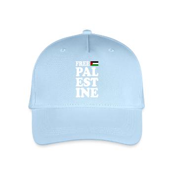 Free palestine - Organic Kids’ Baseball Cap - light blue - Front