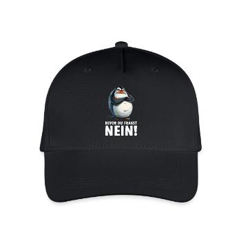 pingouin oiseau poussin avant de demander non - Casquette de baseball bio Enfant - noir - Devant