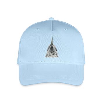 Narval - Casquette de baseball bio Enfant - bleu clair - Devant