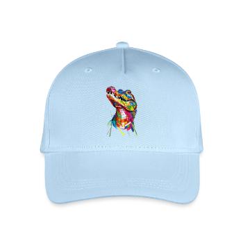 Krokodil - Kinder Bio Basecap - Hellblau - Vorne