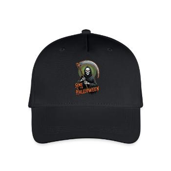 Halloween Grim Reaper - Organic Kids’ Baseball Cap - black - Front