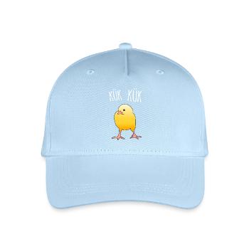 Chick - Organic Kids’ Baseball Cap - light blue - Front
