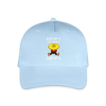 I don't care about siesta - Organic Kids’ Baseball Cap - light blue - Front