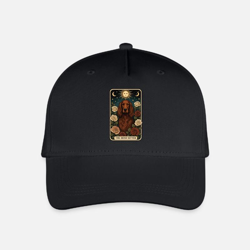 Irish Setter - Kinder Bio Basecap - Schwarz