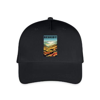 Beskiden Polen Landschaft - Kinder Bio Basecap - Schwarz - Vorne