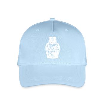 Schwingerkonig_white - Organic Kids’ Baseball Cap - light blue - Front