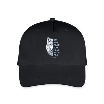 Religious Quote Bible Verse - Organic Kids’ Baseball Cap - black - Front